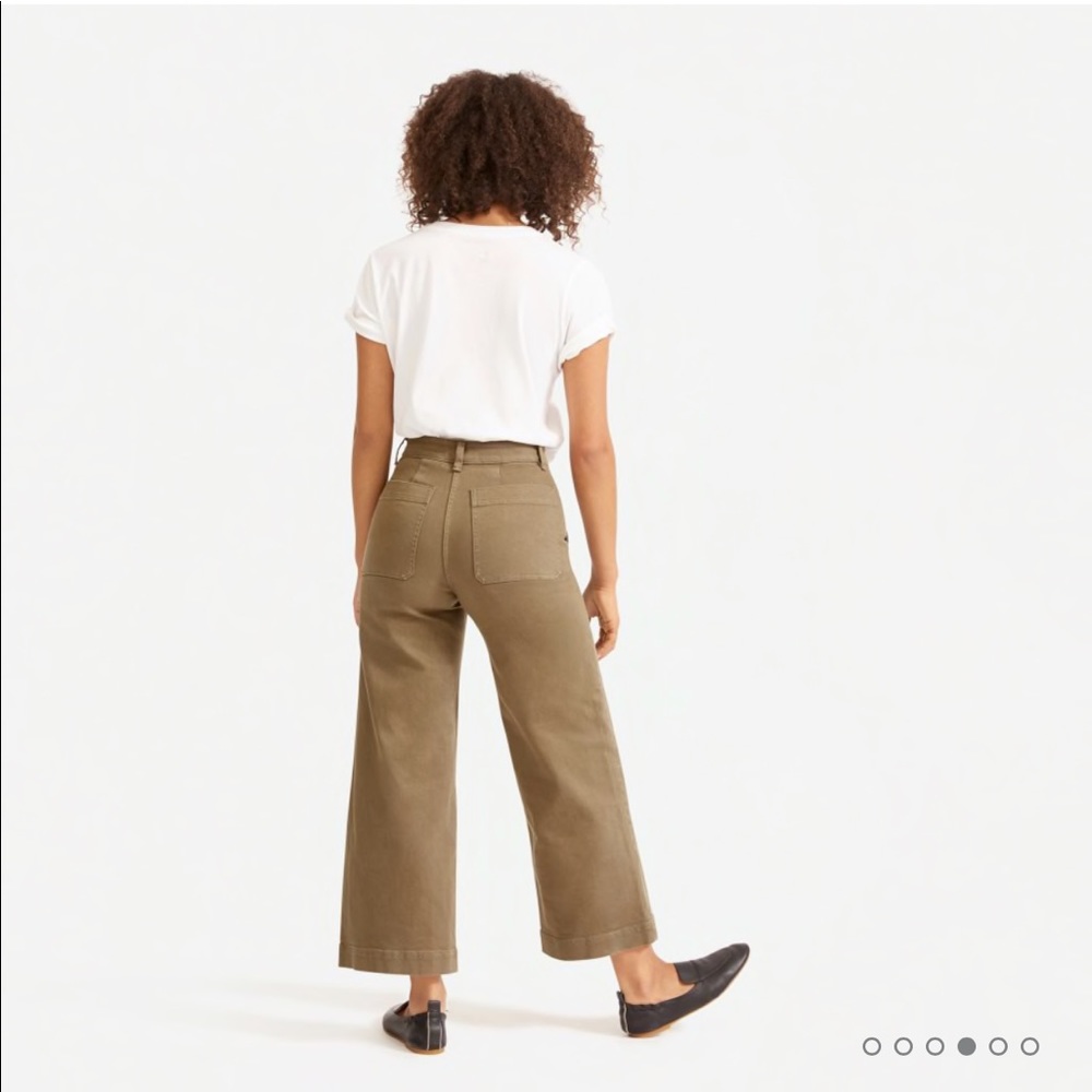Everlane Wide Leg Crop Pant Size 2